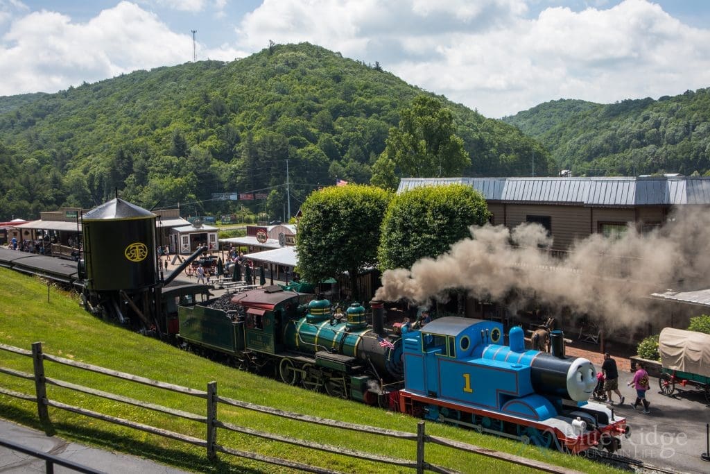 Day out with Thomas at Tweetsie Railroad