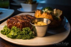 Steak from Stonewalls Restaurant
