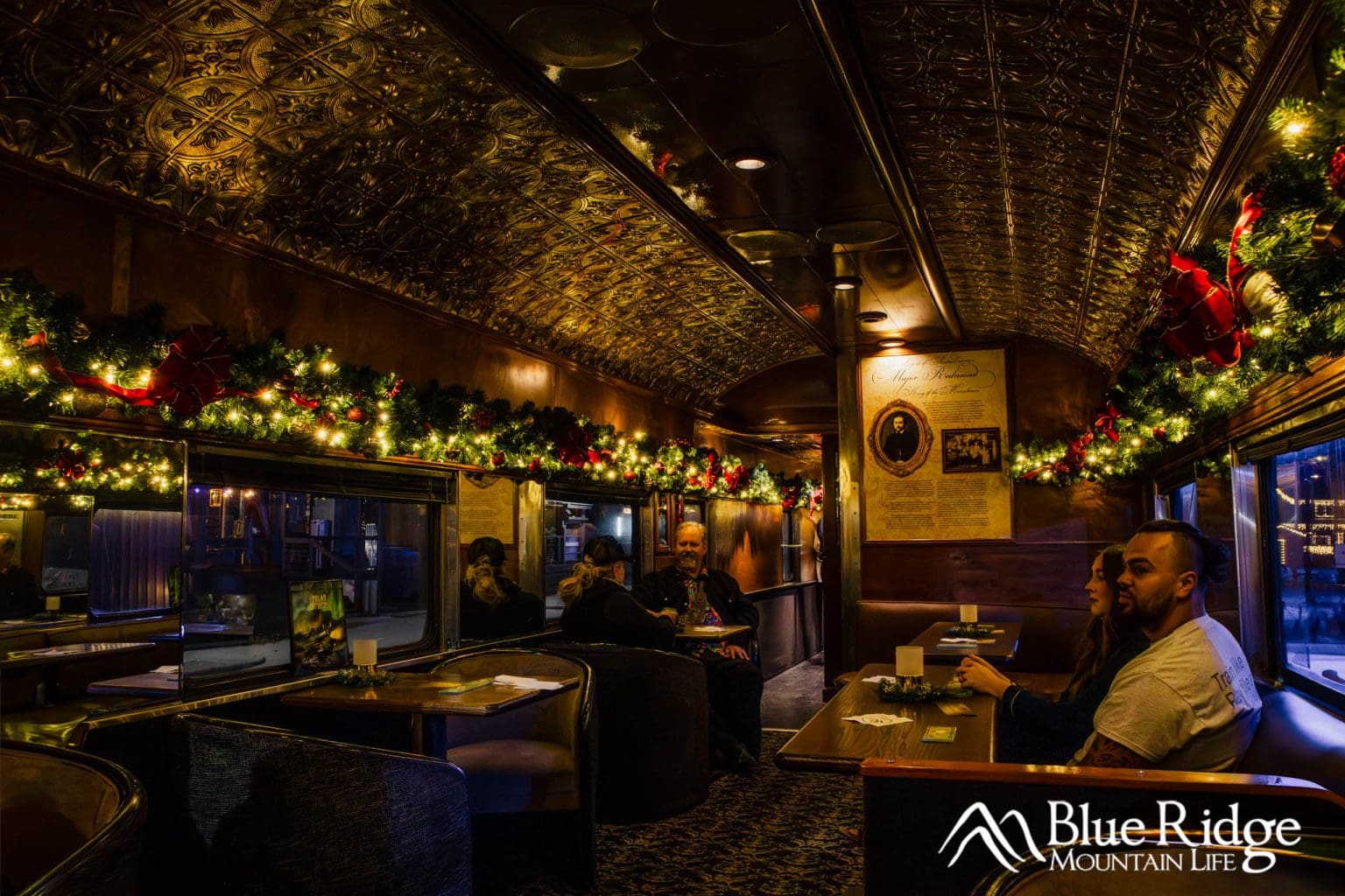 Polar express train ride in bryson city nc