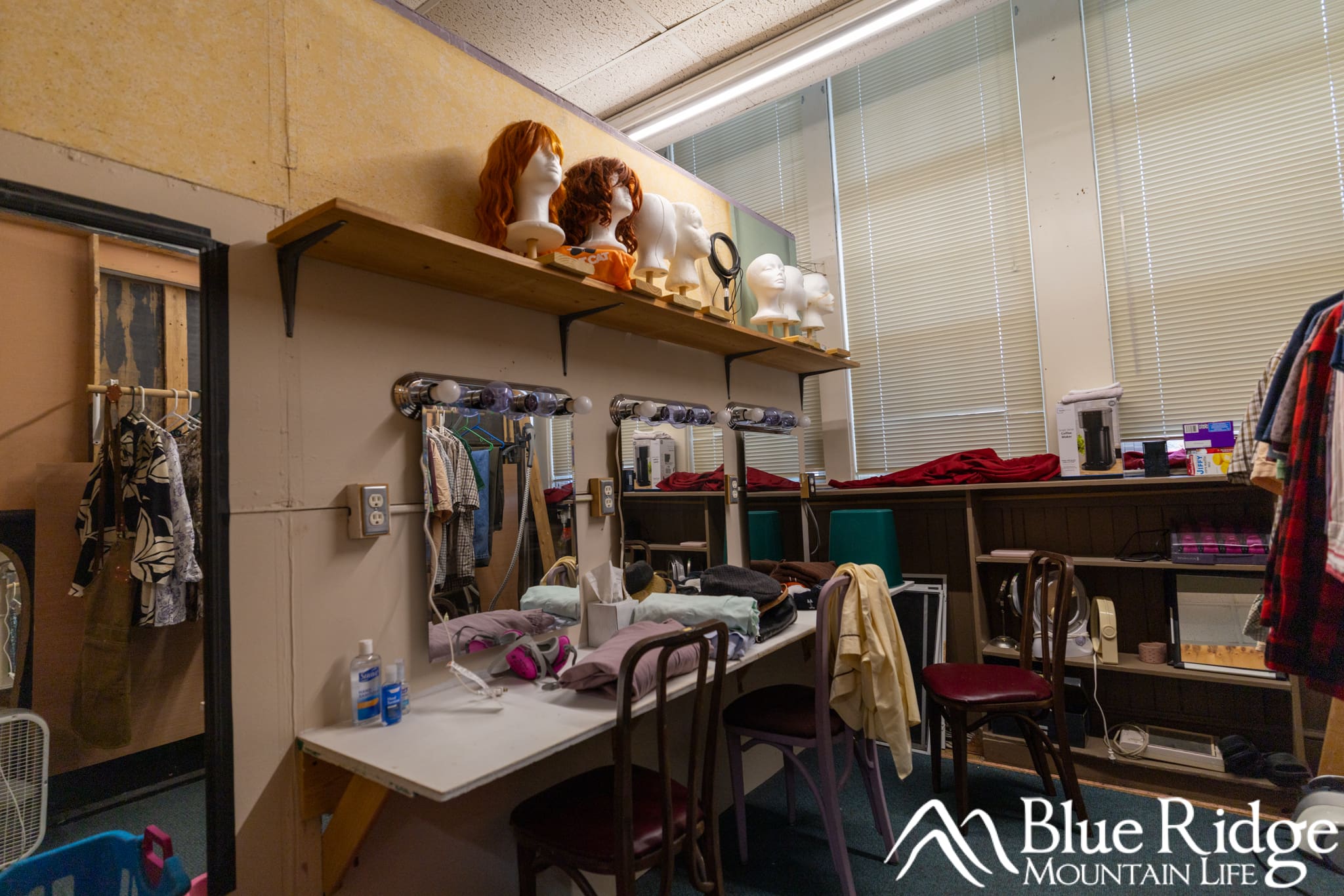 Backstage at Ensemble Stage Backstage at Ensemble Stage