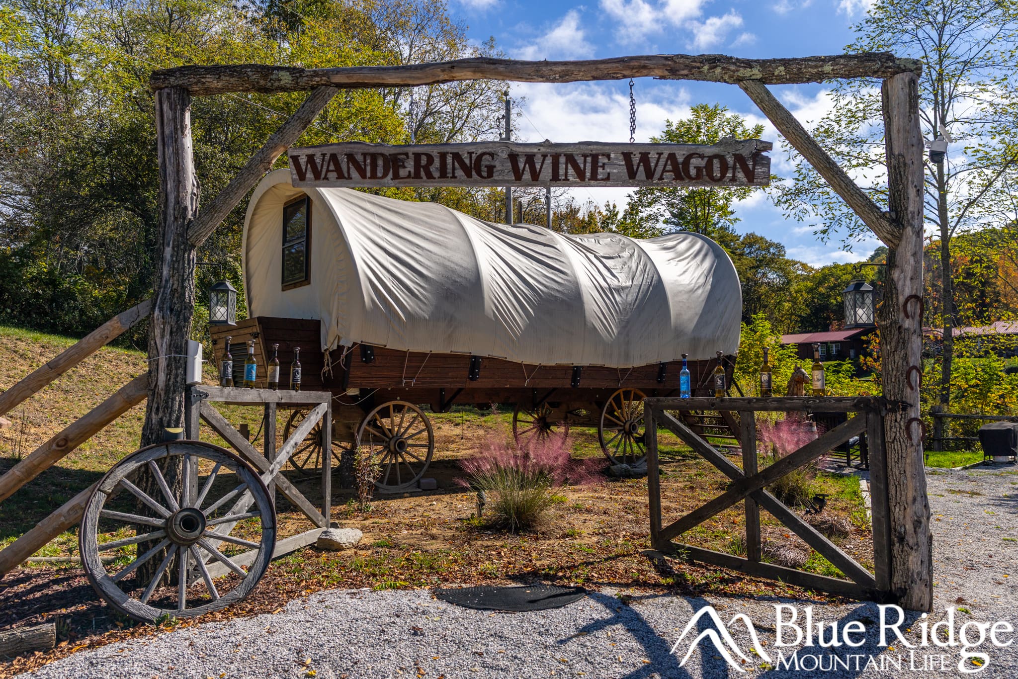 Covered Wagon at Banner Elk Glamping Covered Wagon at Banner Elk Glamping